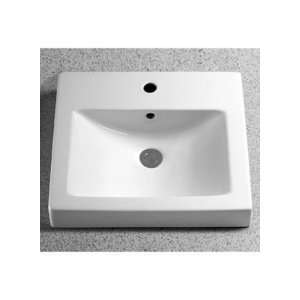 Toto LT155.8#01 Drop In Lavatory With 8 Inch Faucet Centers In Cotto