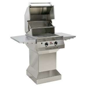  Solaire 21 Basic Grill with Pedestal   Natural Gas Patio 
