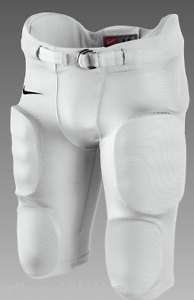 Youth Nike Attack Integrated Football Pants White S M L  