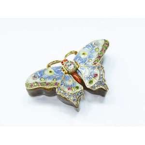  Butterfly Bejeweled Jewelry Box II: Home & Kitchen
