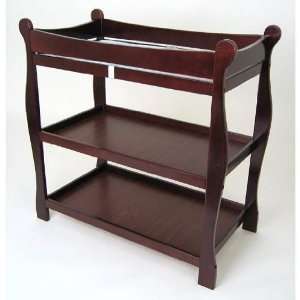  Cherry Sleigh Style Changing Table Baby