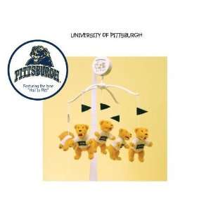  NCAA Pittsburgh Panthers Mascot Musical Baby Mobile *SALE 