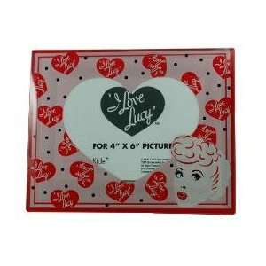  I Love Lucy Lucille Ball 4 By 6 Glass Logo Picture Frame 
