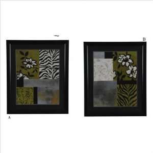  Crestview Playing with Patterns Wall Art (Set of 2)   37 