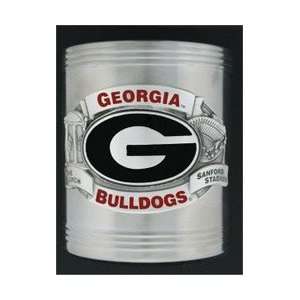 Georgia Bulldogs College Can Cooler: Sports & Outdoors