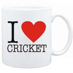  New  I Love Cricket  Classic Mug Sports: Home & Kitchen