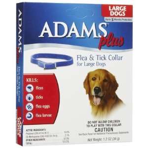  Adams Plus Flea & Tick Collar for Large Dogs (Quantity of 