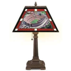  Ohio State Buckeyes Stained Glass Lamp: Home Improvement