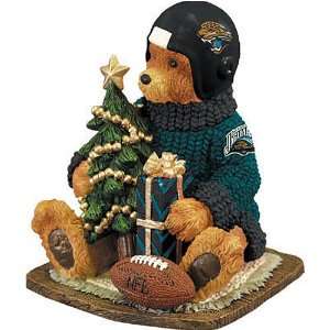  Jacksonville Jaguars NFL Football Bear Figurine: Sports 