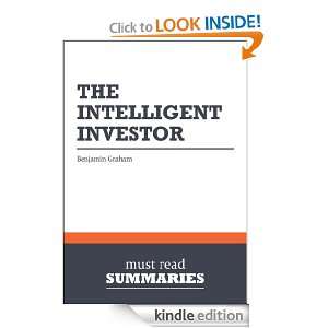 Summary The Intelligent Investor   Benjamin Graham The Classic Text 