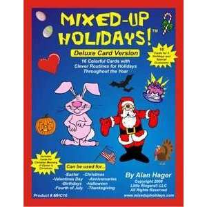    Mixed Up Holidays Set of 16 Cards Magic Trick Toys & Games
