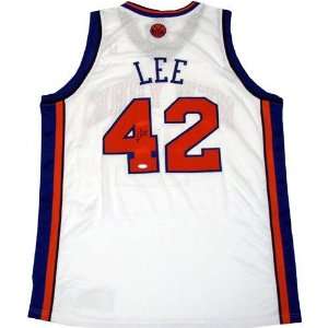  David Lee Knicks Home White Swingman Jersey Sports 