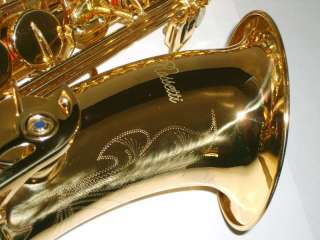 Rosetti Tenor Sax Saxophone, High F#, Yellow Brass CASE  