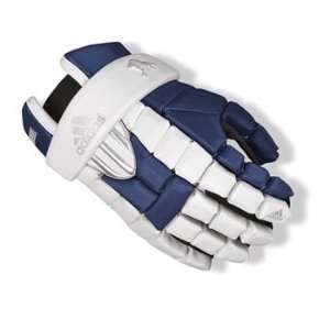  adidas Excel Mens Lacrosse Player Gloves   Navy/White 10 