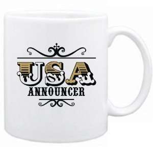 New  Usa Announcer   Old Style  Mug Occupations 