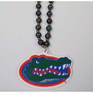 Florida Gators Team Logo Bead Necklace 