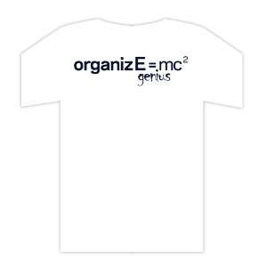  Mens organizEmc2 (Genius) T Shirt in White