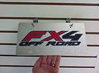 eurosport fx4 off road stainless steel license plate high quality