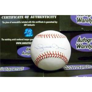  Mariano Rivera Autographed/Hand Signed MLB Baseball 