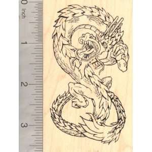   Chinese Dragon Rubber Stamp, Year of the Dragon: Arts, Crafts & Sewing