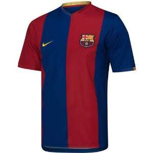   Barcelona Royal Blue and Red Youth Soccer Jersey: Sports & Outdoors