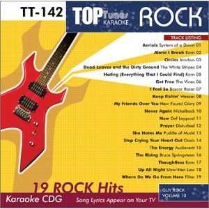   Top Tunes Karaoke CDG Guy Rock Vol. 10 TT 142: Various Artists: Music