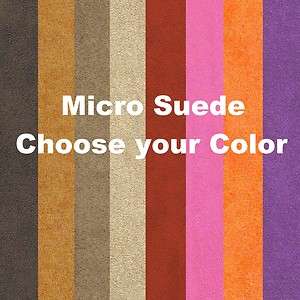 Suede Upholstery Micro Fiber Fabric by the Yard New  