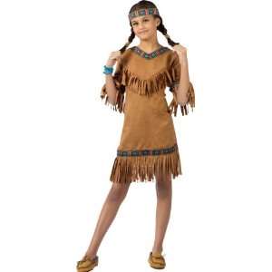  Kids Native American Indian Girl Costume (Small): Toys 