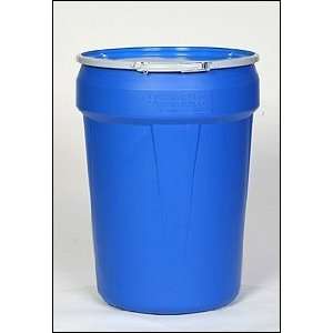 Drum Containment 30 gallon EAGLE Lab Pack Drum (Blue) with Metal Lever 