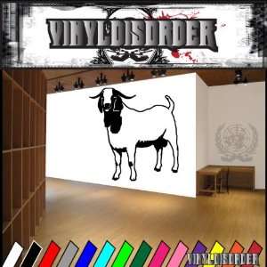 Boer Goat Animal Animals Vinyl Decal Sticker 001