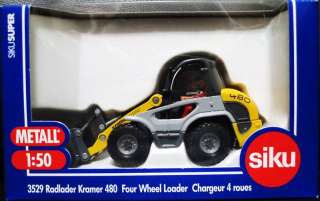 SIKU Roadworks 3529 1/50 Four Wheel Loader Kramer 480  