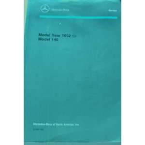   Mercedes benz Factory Service Manual model 140: Mercedes Benz: Books