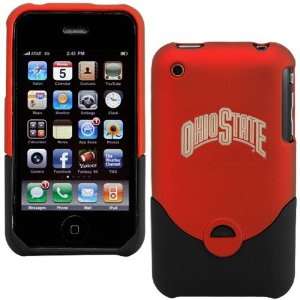   Buckeyes Scarlet Team Logo iPhone Duo Shell Case: Sports & Outdoors