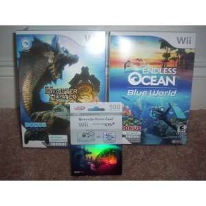  Wii SPEAK, AND MONSTER HUNTER TRI 500 POINT NINTENDO CARD: Everything