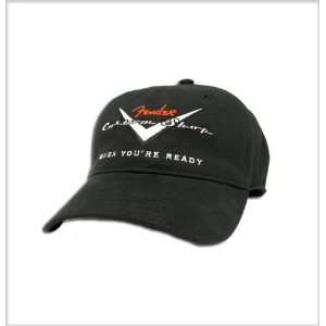   Headwear   Custom Shop Stretch Cap   Black   S/M Musical Instruments