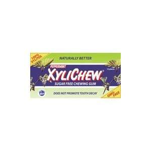  Xylichew Chewing Gum, Peppermint 24 x 12 piece packs from 