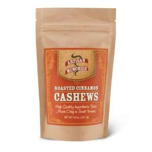 Artisan Munchies   Roasted Cinnamon Cashews  Grocery 
