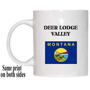  US State Flag   DEER LODGE VALLEY, Montana (MT) Mug 