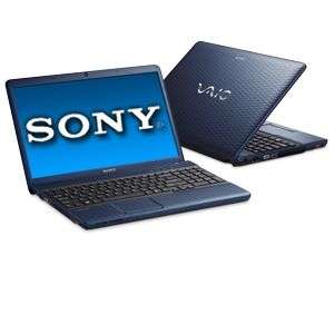   VAIO VPCEH15FX/L 15.5 i5 2410m 500GB 4GB DVD RW Blue Notebook laptop