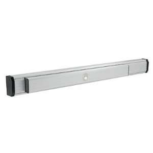 CRL Satin Aluminum 36 Jackson® 1285 Push Pad Concealed Vertical Rod 