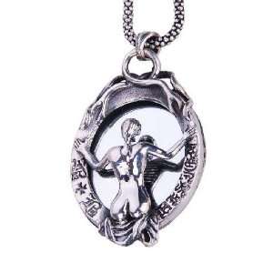 Women Standing in Front of a Mirror Pendant Fairest of All Jewelry for 