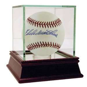  Eddie Matthews Autographed NL Baseball Sports 