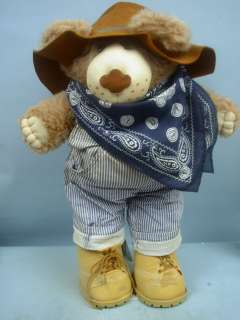 21 Dudley Furskins Bear   Xavier Roberts 1985 Original  