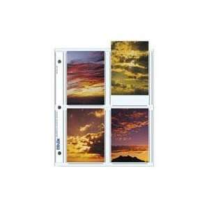  Print File Archival Photo Pages Holds Eight 3 1/2 x 5 