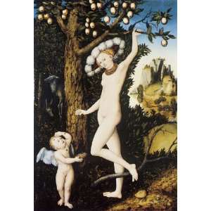 CANVAS Cupid Complaining to Venus 1530 by Lucas Cranach The Elder 15 