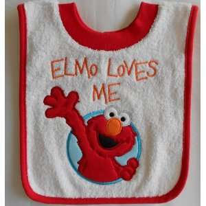 Sesame Street ELMO LOVES ME Baby Bib