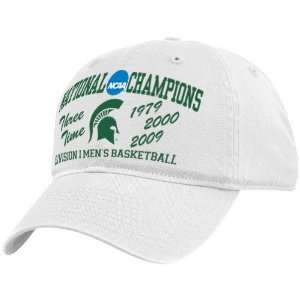  NCAA Mens Basketball National Champions Adjustable 3 Time Champs Hat