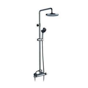   : Thermostatic Rain Chrome Wall mount Shower Faucet: Home Improvement