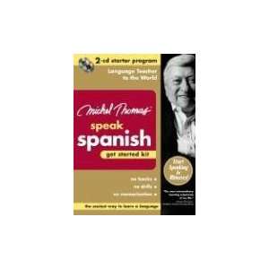  Michel Thomas Speak Spanish Get Started Kit: 2 CD Starter 