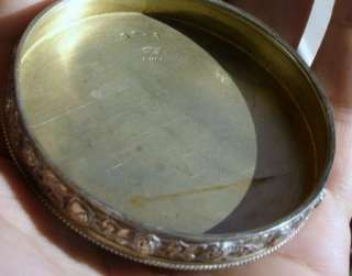   silver&guilloche enamel Imperial Austrian pill box. Rare  